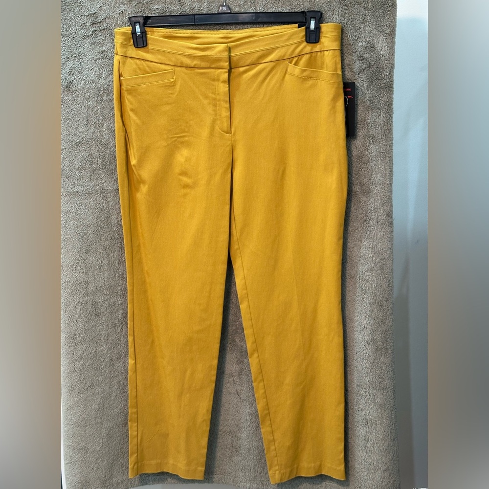 Briggs New York Mustard Yellow Trousers